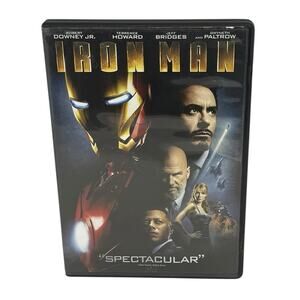 Robert Downey Jr. - Iron Man Marvel Movie DVD 2008 Superhero Thrill Adventure